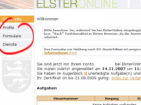 aktivierung elster online portal aktivierung elster online portal